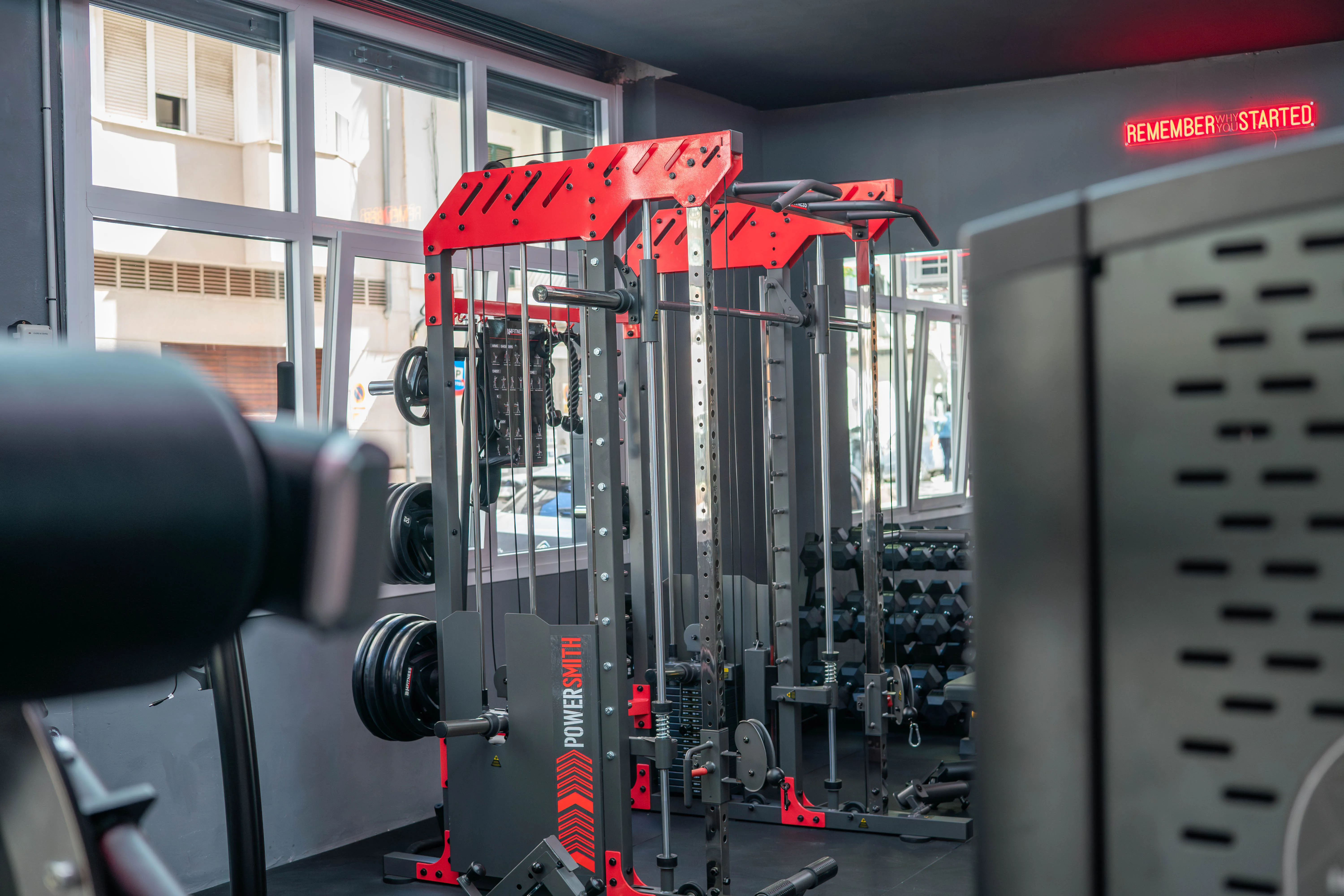 Zona de entrenamiento